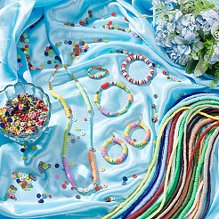 40 strand 40 stytle Handmade Polymer Clay Beads&nbsp;CLAY-PH0001-86