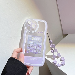 Oil Painting Flower TPU Plastic Mobile Phone Cover&nbsp;PW-WGF7DDA-11