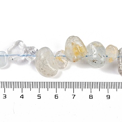 Natural Topaz Nuggets Beads Strands&nbsp;G-B125-A16-01
