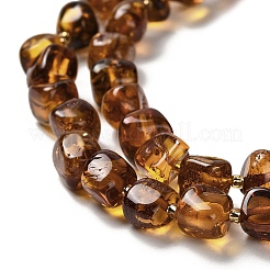 Natural Amber Beads Strands&nbsp;G-L095-K01-01