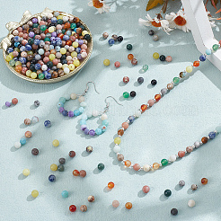 750Pcs 15 Styles Natural Mixed Germstone Beads&nbsp;G-ME0001-03