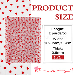 Polyester Mesh Lace Fabric&nbsp;DIY-WH0504-330A