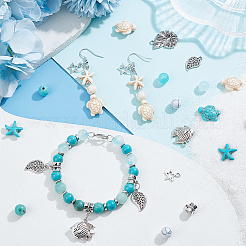 DIY Ocean Theme Jewelry Making Kit&nbsp;DGLA-PH0001-15