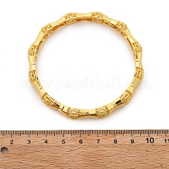Brass Bangles for Women&nbsp;BJEW-D313-04G
