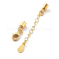 925 Sterling Silver Curb Chain Extender&nbsp;STER-G039-02C-G