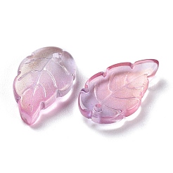 Baking Paint Glass Pendants&nbsp;EGLA-M027-02A