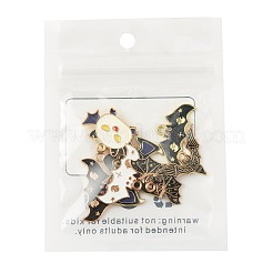 10Pcs 10 Styles Alloy Enamel Pendants&nbsp;ENAM-FS0003-85