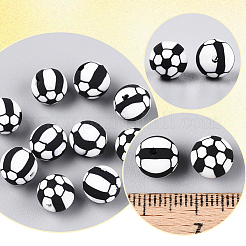 200Pcs Handmade Polymer Clay Beads&nbsp;CLAY-SC0002-51B