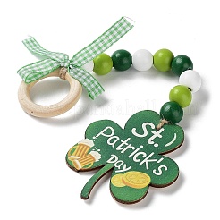 Saint Patrick's Day Wood Pendant Decoration&nbsp;LS-HJEW-G023-02C