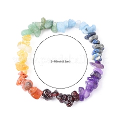 Chakra Gemstone Stretch Bracelets&nbsp;BJEW-JB02288-01