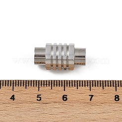304 Stainless Steel Magnetic Clasps&nbsp;STAS-C127-18C-P