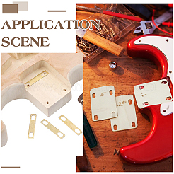 3Pcs Wooden Guitar Neck Shims&nbsp;AJEW-FG0007-90