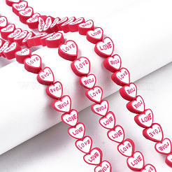 Handmade Polymer Clay Beads Strands&nbsp;CLAY-T020-07