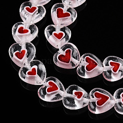 Handmade Lampwork Beads Strands&nbsp;X-LAMP-R139-04C