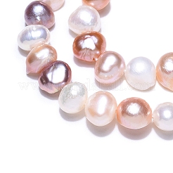 Natural Cultured Freshwater Pearl Beads Strands&nbsp;LS-PEAR-T003-10