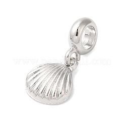 Rack Plating Alloy European Dangle Charms&nbsp;PALLOY-S189-31P