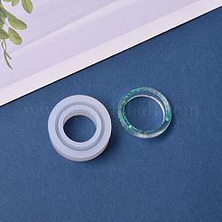 Transparent DIY Ring Silicone Molds&nbsp;X-DIY-WH0128-09A