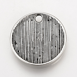 Tibetan Style Alloy Pendants&nbsp;TIBEP-Q078-20AS-RS