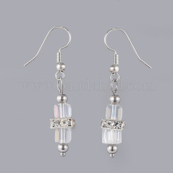 Electroplate Glass Dangle Earrings&nbsp;EJEW-JE03687