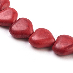 Synthetic Howlite Beads&nbsp;X-TURQ-17X18-118