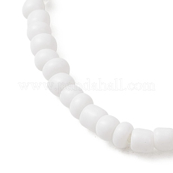 Natural Gemstone & Glass Seed Bead Stretch Bracelets&nbsp;BJEW-JB13306