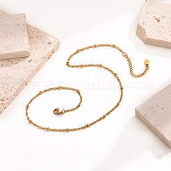 Stainless Steel Chain Satellite Chain Necklaces&nbsp;PW-WG9E049-02