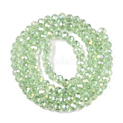 Electroplate Glass Beads Strands&nbsp;EGLA-A044-T4mm-B09