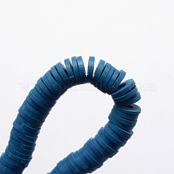 Handmade Polymer Clay Beads&nbsp;X-CLAY-R067-5.0mm-44