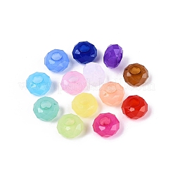 Imitation Jelly Acrylic European Beads&nbsp;OACR-Q200-15