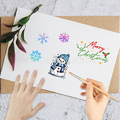 Plastic Stamps&nbsp;DIY-WH20018-0055