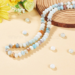 1 Strand Natural Flower Amazonite Beads Strands&nbsp;G-TA0003-26A