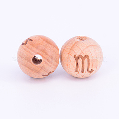 Wood Beads&nbsp;WOOD-WH0103-07