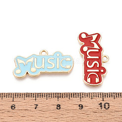 Alloy Enamel Pendants&nbsp;ENAM-T024-30M-G