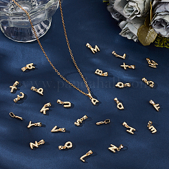 26Pcs 26 Styles Brass Charms&nbsp;KK-BBC0018-96