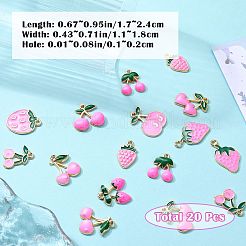 20Pcs Alloy Enamel Pendants&nbsp;FIND-SZ0019-56