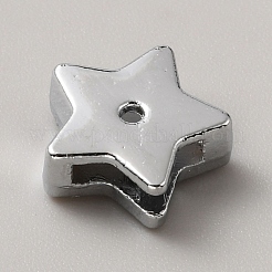 Alloy Rhinestone Slide Charms&nbsp;FIND-WH20016-01E