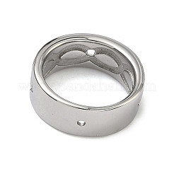 304 Stainless Steel Wide Finger Rings&nbsp;RJEW-H230-12A-P