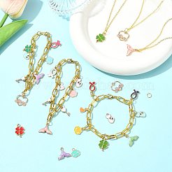 DIY Bracelet & Necklace Making Kits&nbsp;DIY-FS0010-11