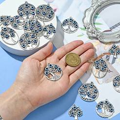 18Pcs 6 Styles Tibetan Style  Alloy Pendants&nbsp;FIND-CJ0002-10