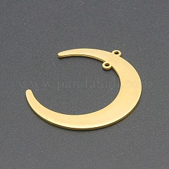 201 Stainless Steel 2-Loop Link Pendants&nbsp;STAS-N090-LA205
