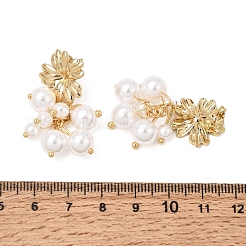 304 Stainless Steel Stud Dangle Earrings&nbsp;SA-CBAF6AD-21G