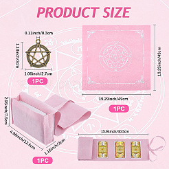 1Pc Double-Sided Velvet Tarot Cards Storage Bags&nbsp;TP-CN0001-26