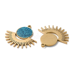 Ion Plating(IP) 304 Stainless Steel Pendants&nbsp;STAS-C083-09G-01
