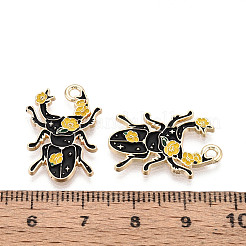 Alloy Enamel Pendants&nbsp;ENAM-N062-08KCG