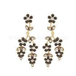 Valentine's Day Alloy & Rhinestone Dangle Stud Earrings&nbsp;WGA272B-01