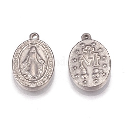 Non-Tarnish 304 Stainless Steel Pendants&nbsp;STAS-H109-29P