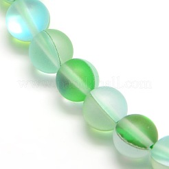 Synthetic Moonstone Beads Strands&nbsp;X-G-F142-8mm-05