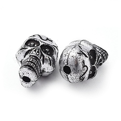 Antique Silver Plated Acrylic Beads&nbsp;PLS111Y