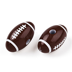 Craft Style Acrylic Beads&nbsp;X-MACR-T023-09