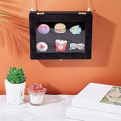 Wooden Presentation Boxes for Badge Storage and Display&nbsp;CON-WH0086-13
